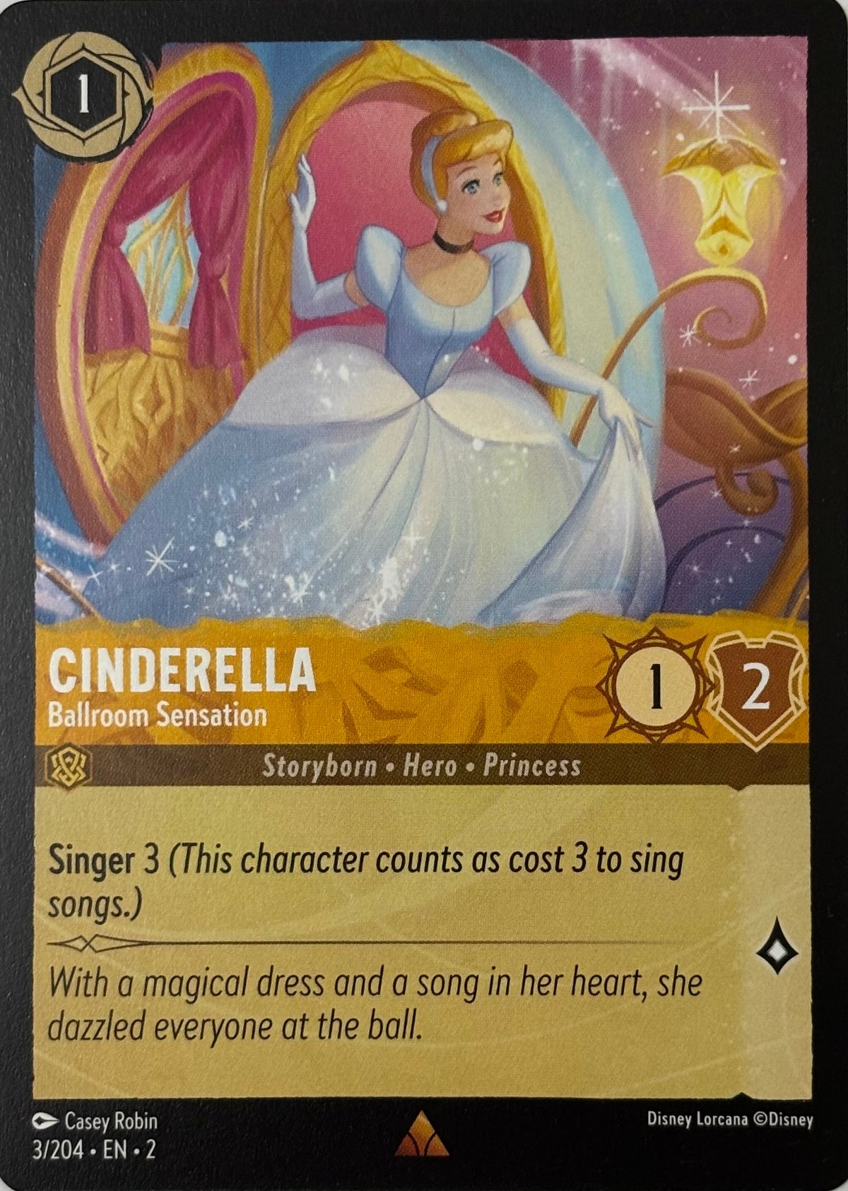 Disney Lorcana Cinderella 3/204