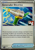 Pokemon Tcg Generador Eléctrico 170/198 (Cosmos Holo) League Español