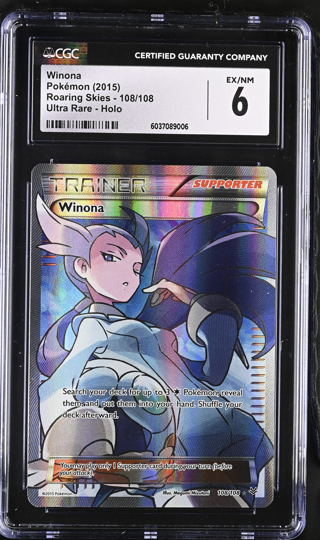 Pokemon Tcg Winona 108/108 (CGC) 6