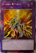 Yugioh! Icarus Attack Ra03-en165 1st Edition Platinum
