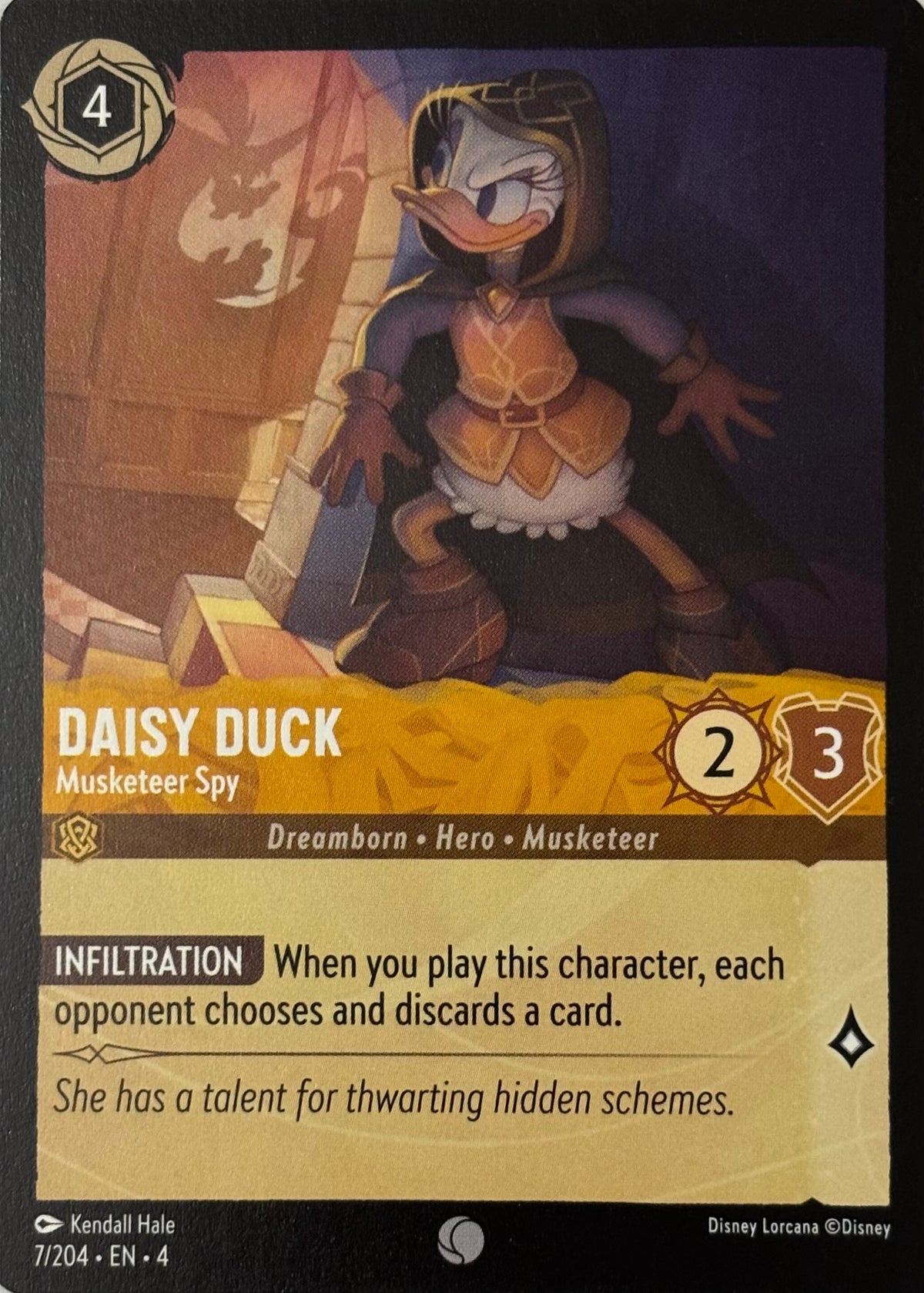 Pokemon Tcg Daisy Duck 7/204