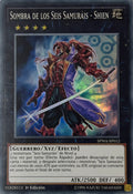 Yugioh! Sombra De Los Seis Samurais - Shien Spwa-sp012 1a edicion Super (Español)