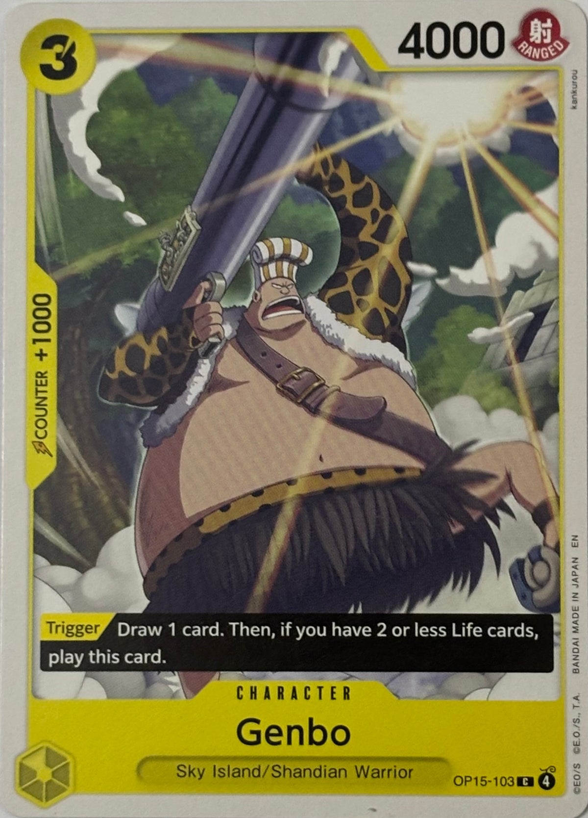 One Piece Tcg Genbo Op15-103