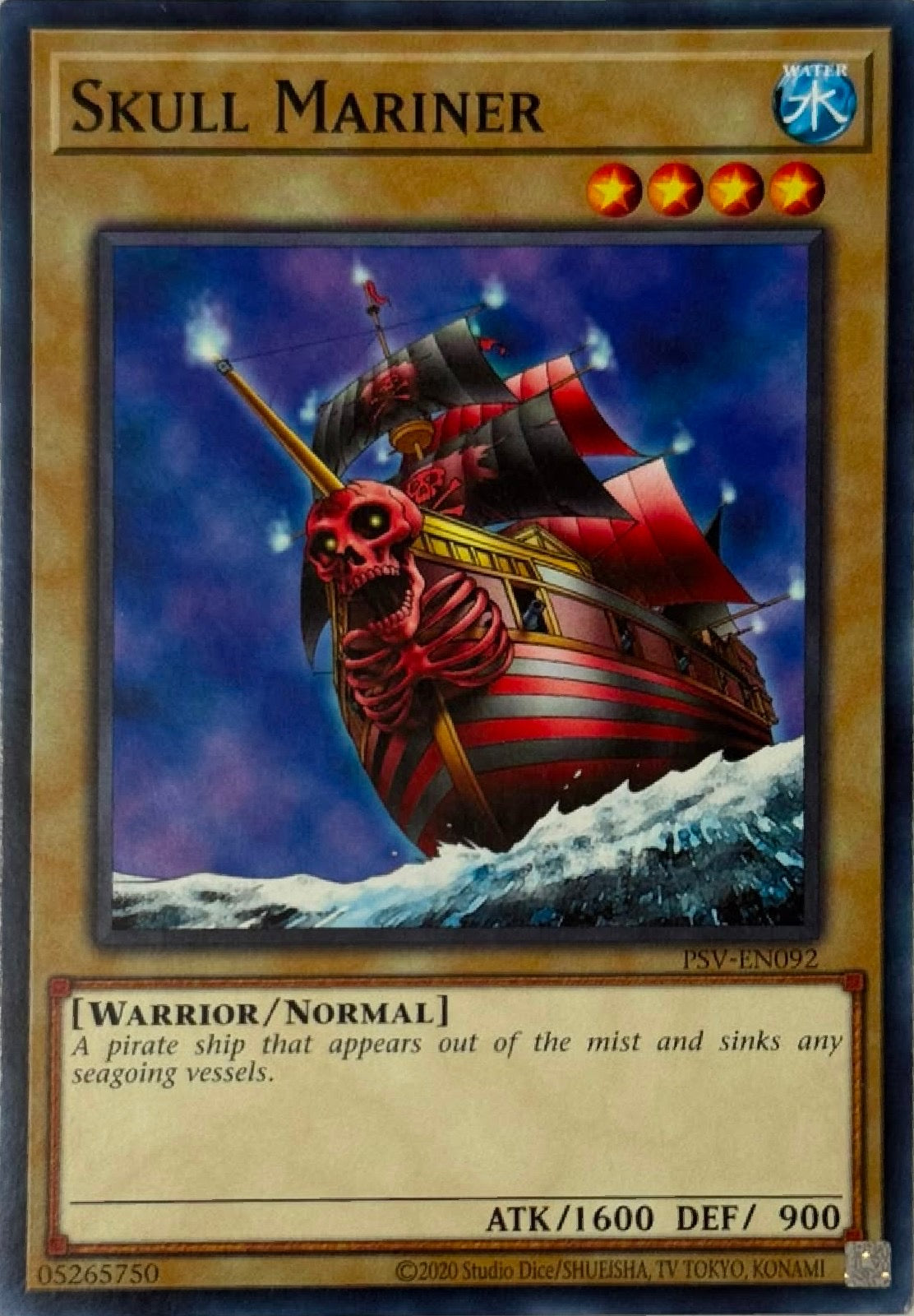 Yugioh! Skull Mariner Psv-en092