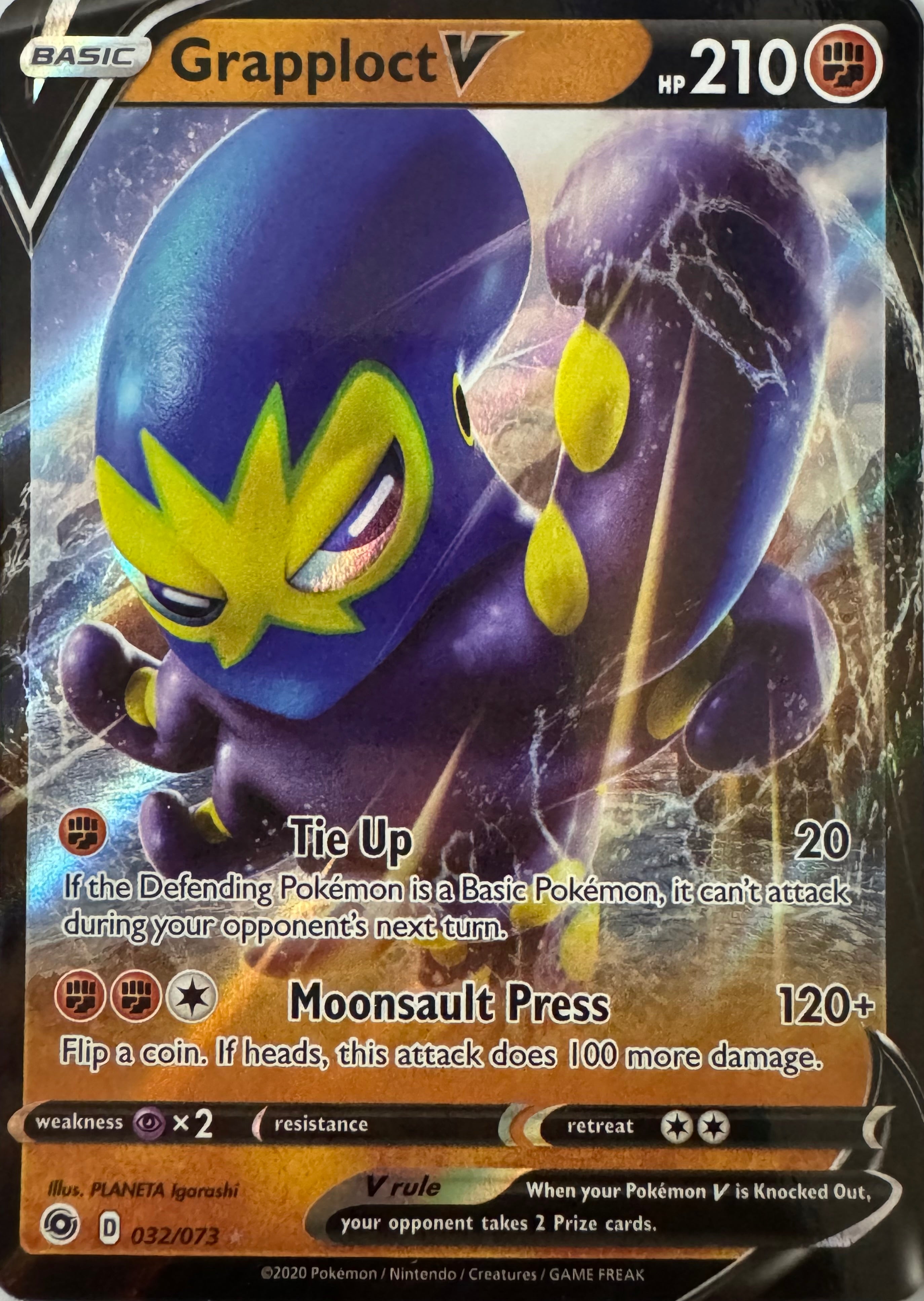 Pokemon Tcg Grapploct V 032/073