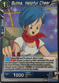 Dragon Ball Tcg Bulma, Helpful Cheer Bt20-040
