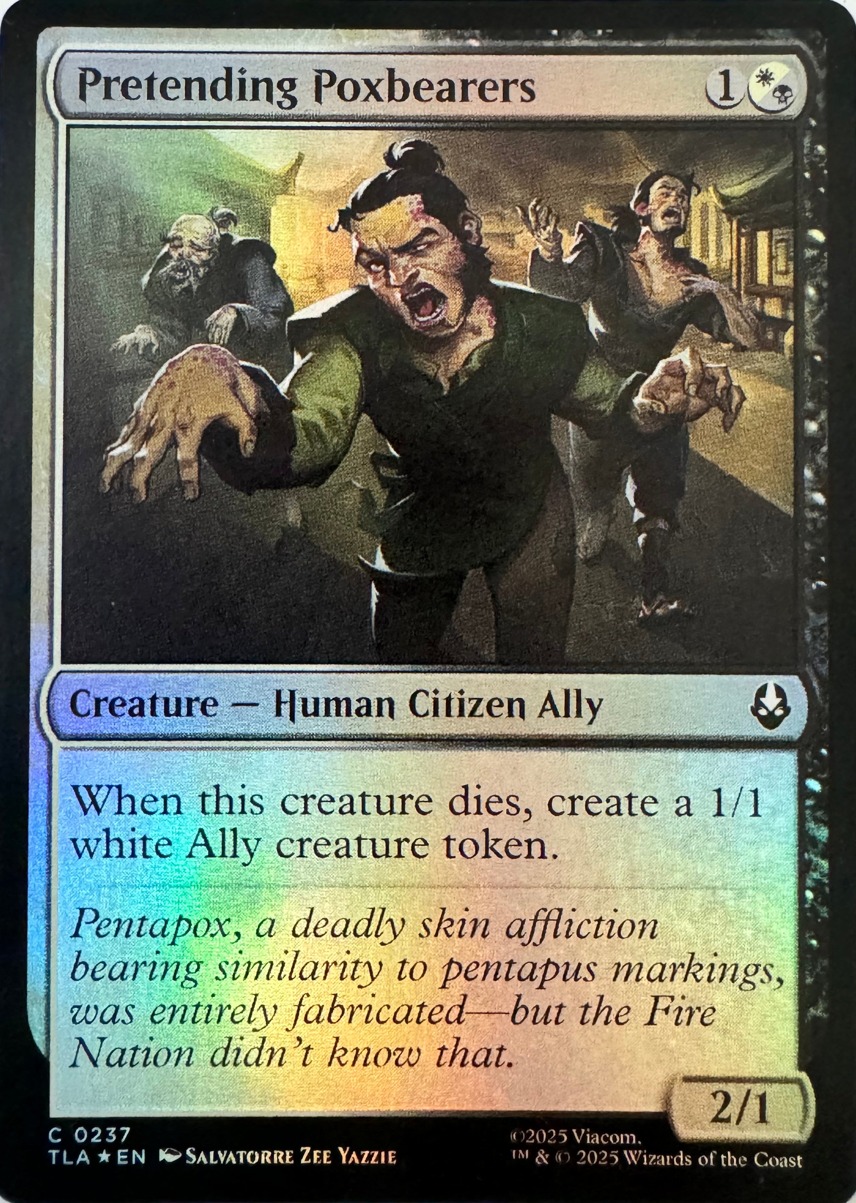 Magic Pretending Poxbearers 0237 Foil