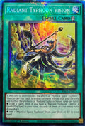 Yugioh! Radiant Typhoon Vision Ra05-en075 1st Edition Collector