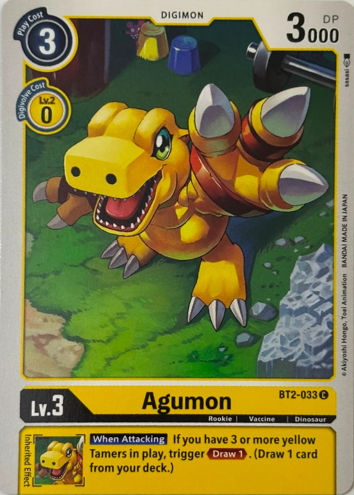Digimon Tcg Agumon Bt2-033