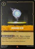 Disney Lorcana Dragon Gem 33/204