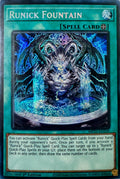 Yugioh! Runick Fountain Mp23-en239 Secret Rare