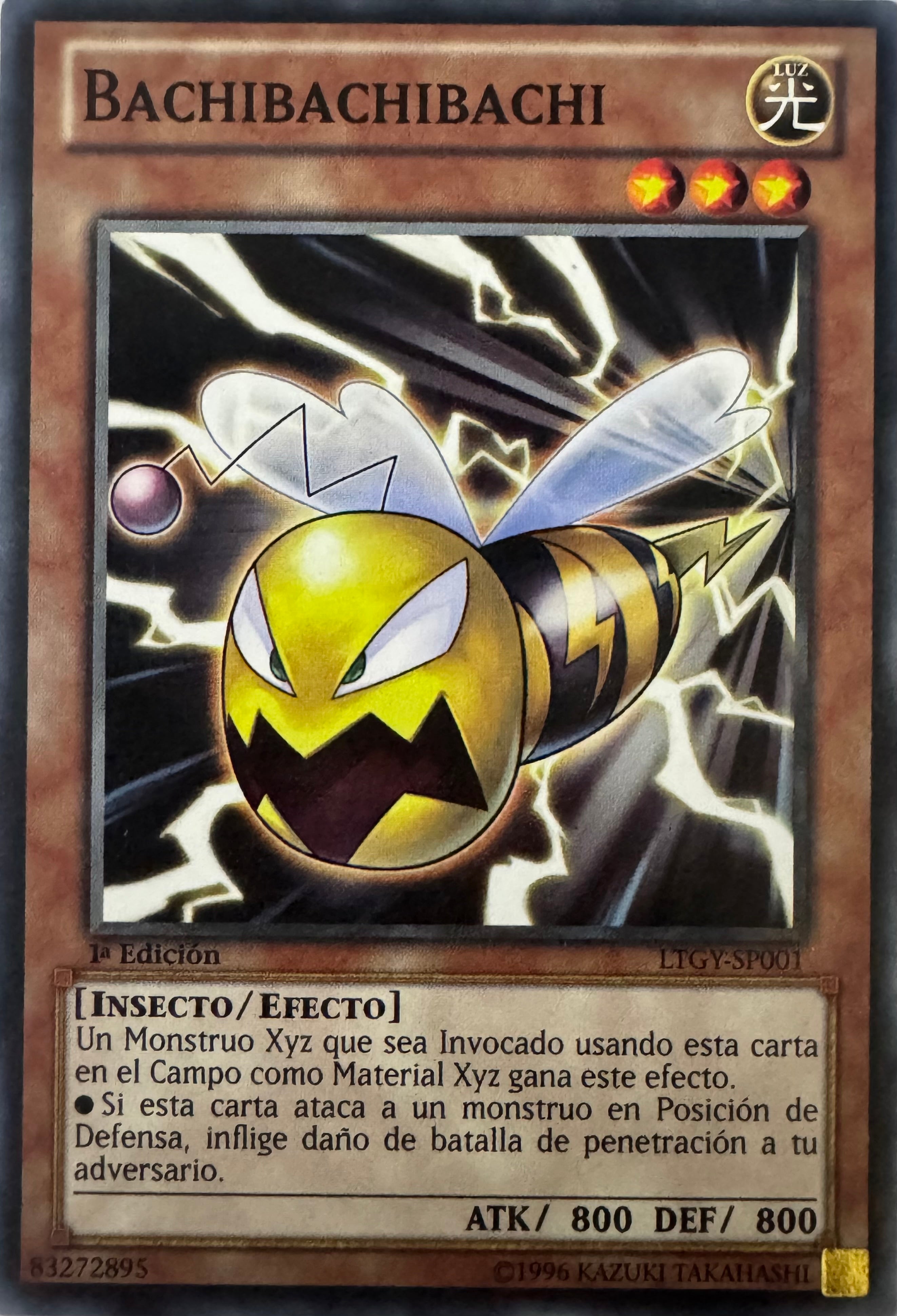 Yugioh! Bachibachibachi Ltgy-sp001 1a Edición