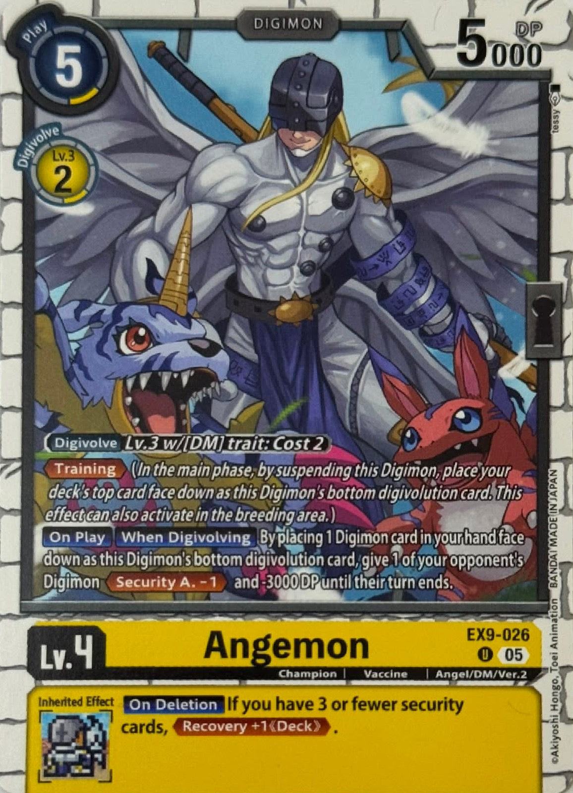 Digimon Tcg Angemon Ex9-026