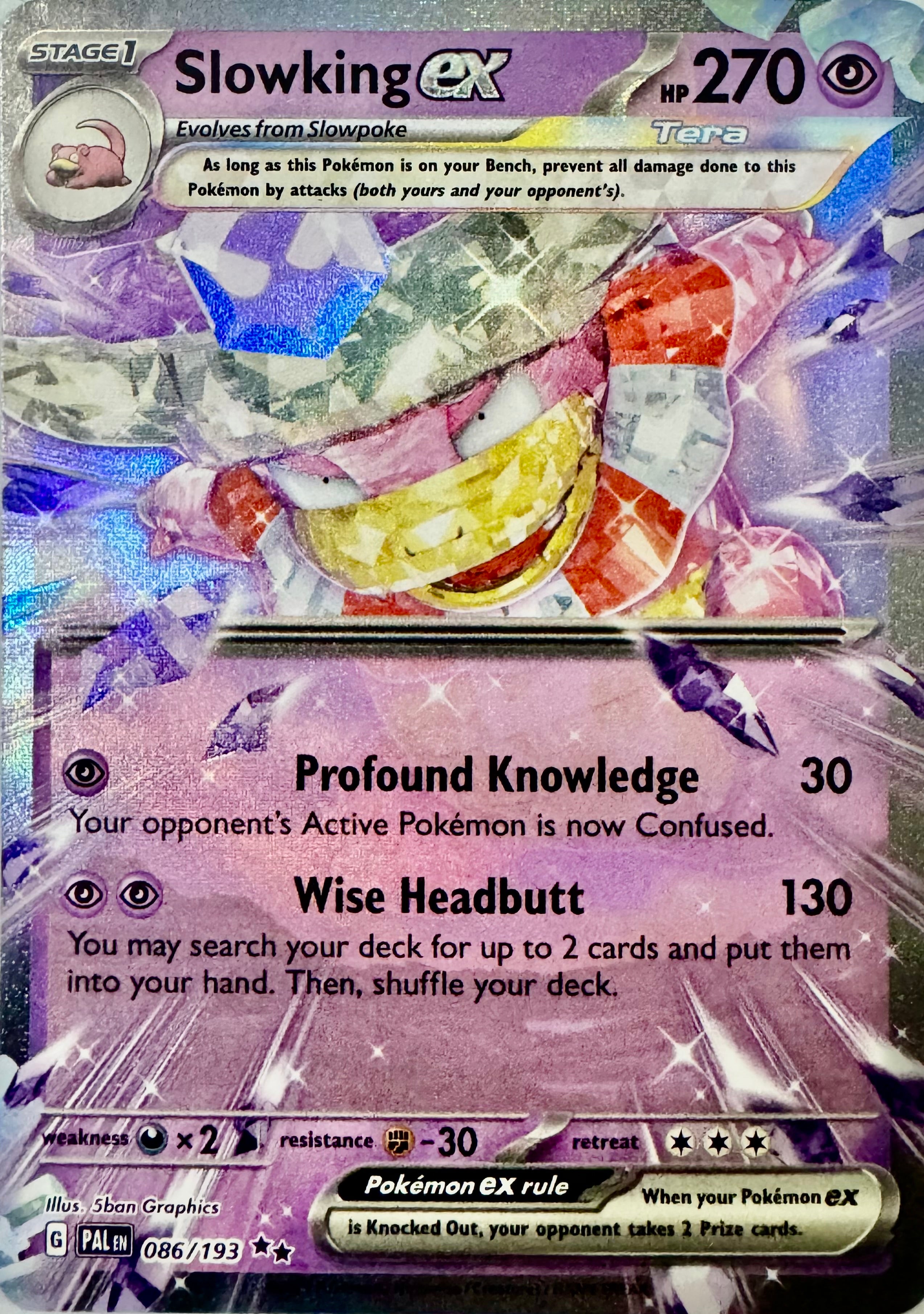 Pokémon Tcg Slowking Ex 086/193
