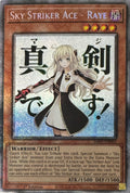 Yugioh! Sky Striker Ace - Raye Ra05-en093 1st Edition Starlight