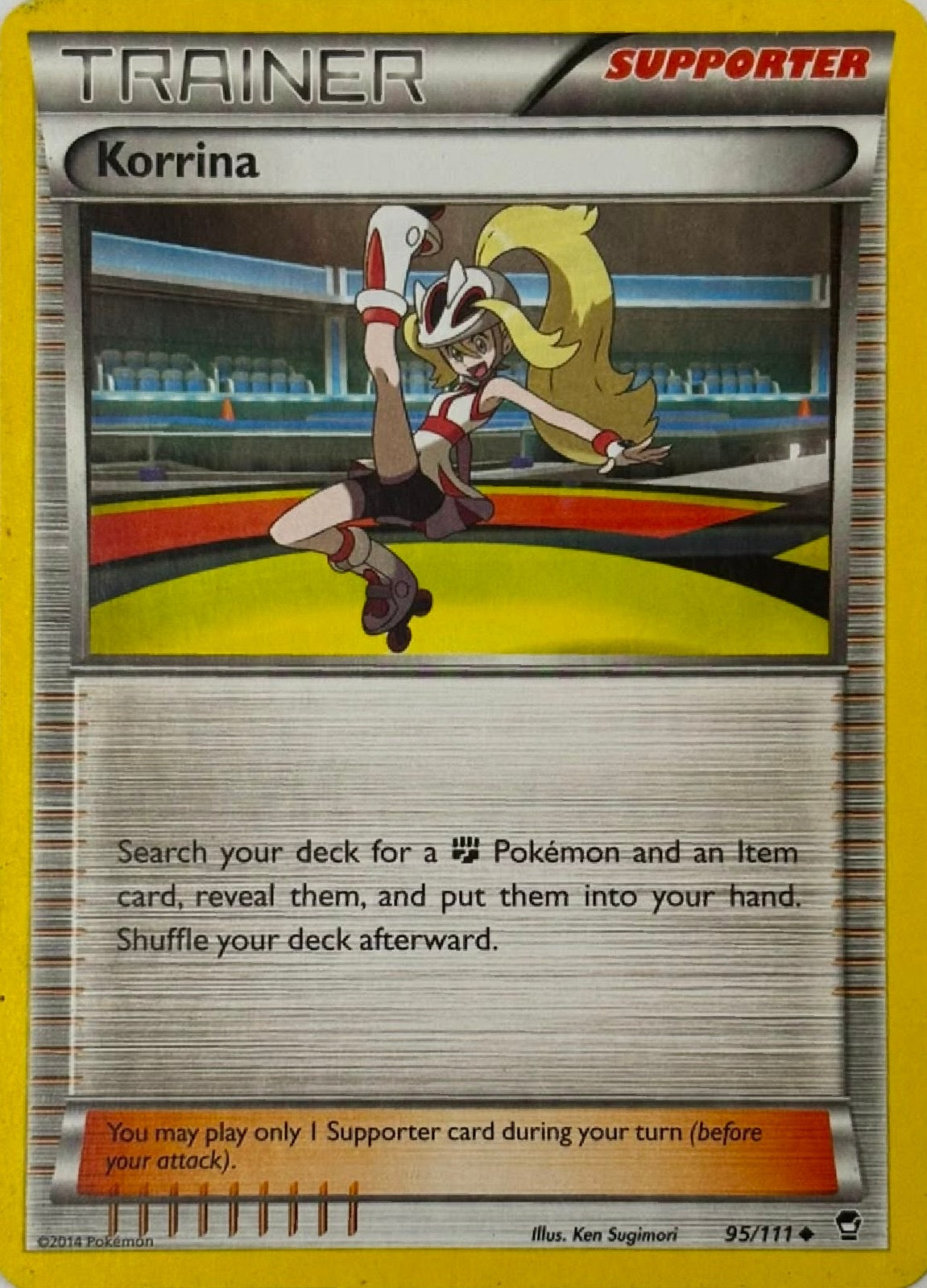 Pokemon Tcg Korrina 95/111