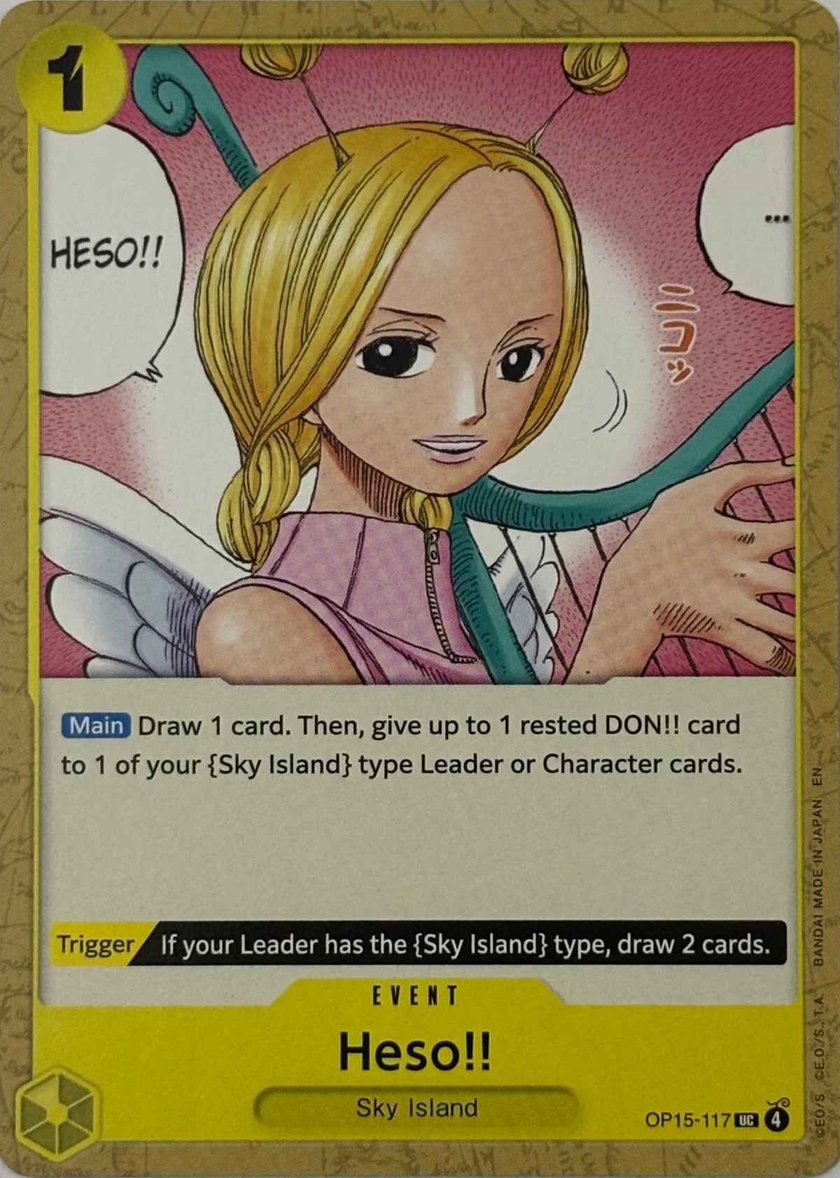 One Piece Tcg Heso!! Op15-117