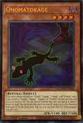 Yugioh! Onomatokage Mamo-en064 1st edition Ultra rare