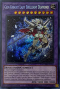 Yugioh! Gem-Knight Lady Brilliant Diamond Blmm-en145 Secret rare