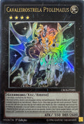 Yugioh! Cavaleirostrela Ptolemaeus Cros-pt050 1a Edición Ultra (Portugués)