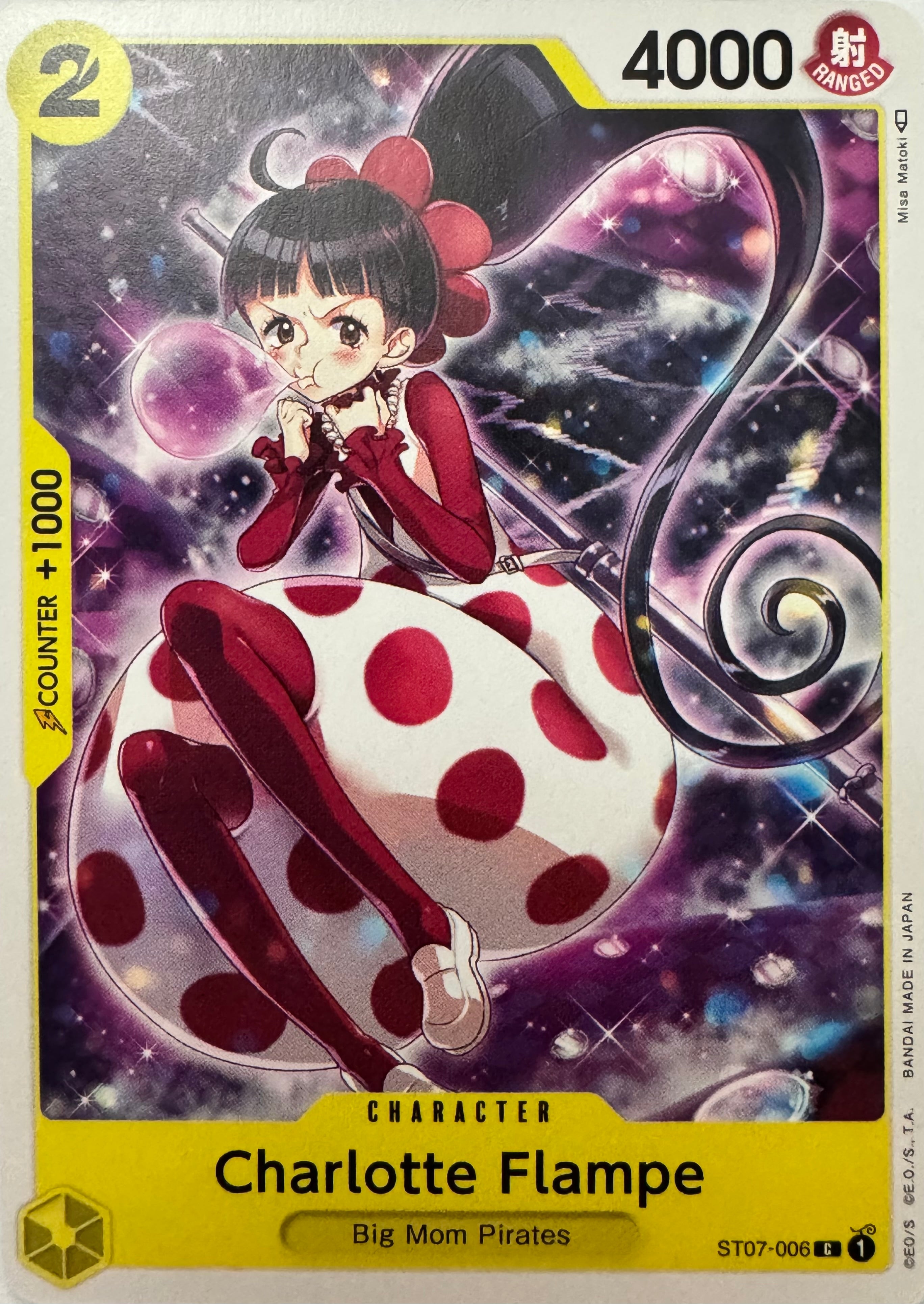 One Piece Tcg Charlotte Flampe St07-006