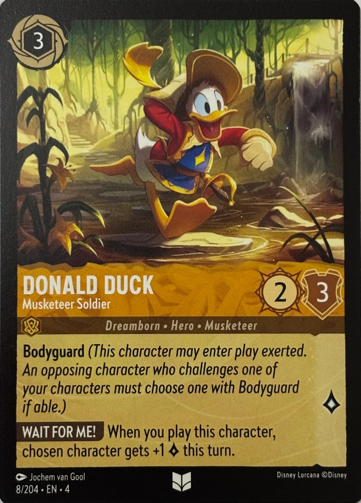 Disney Lorcana Donald Duck 8/204