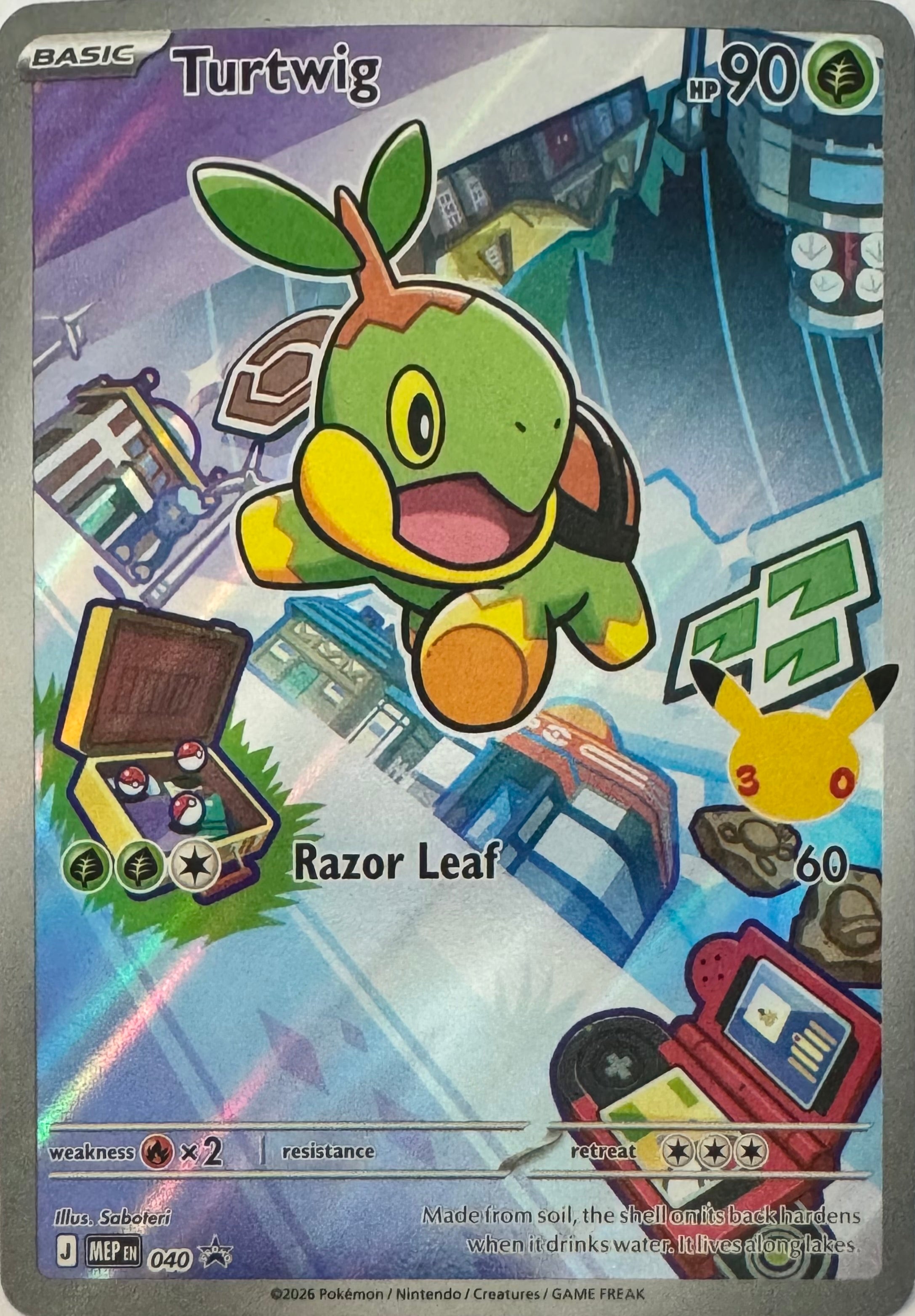 Pokemon Tcg Turtwig 040 Promo