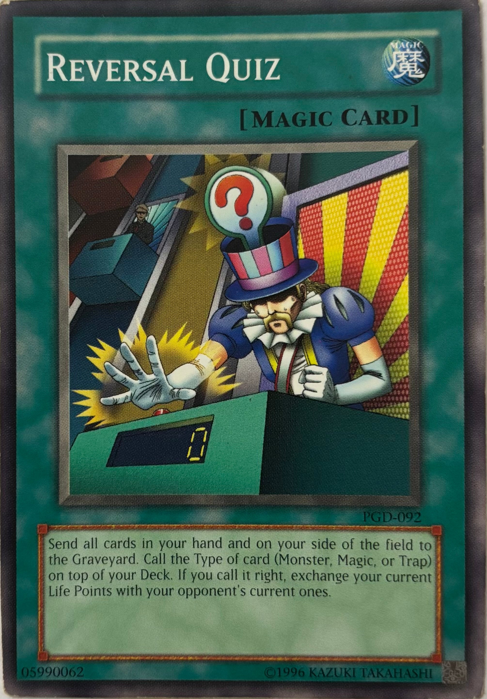 Yugioh! Reversal Quiz Pgd-092