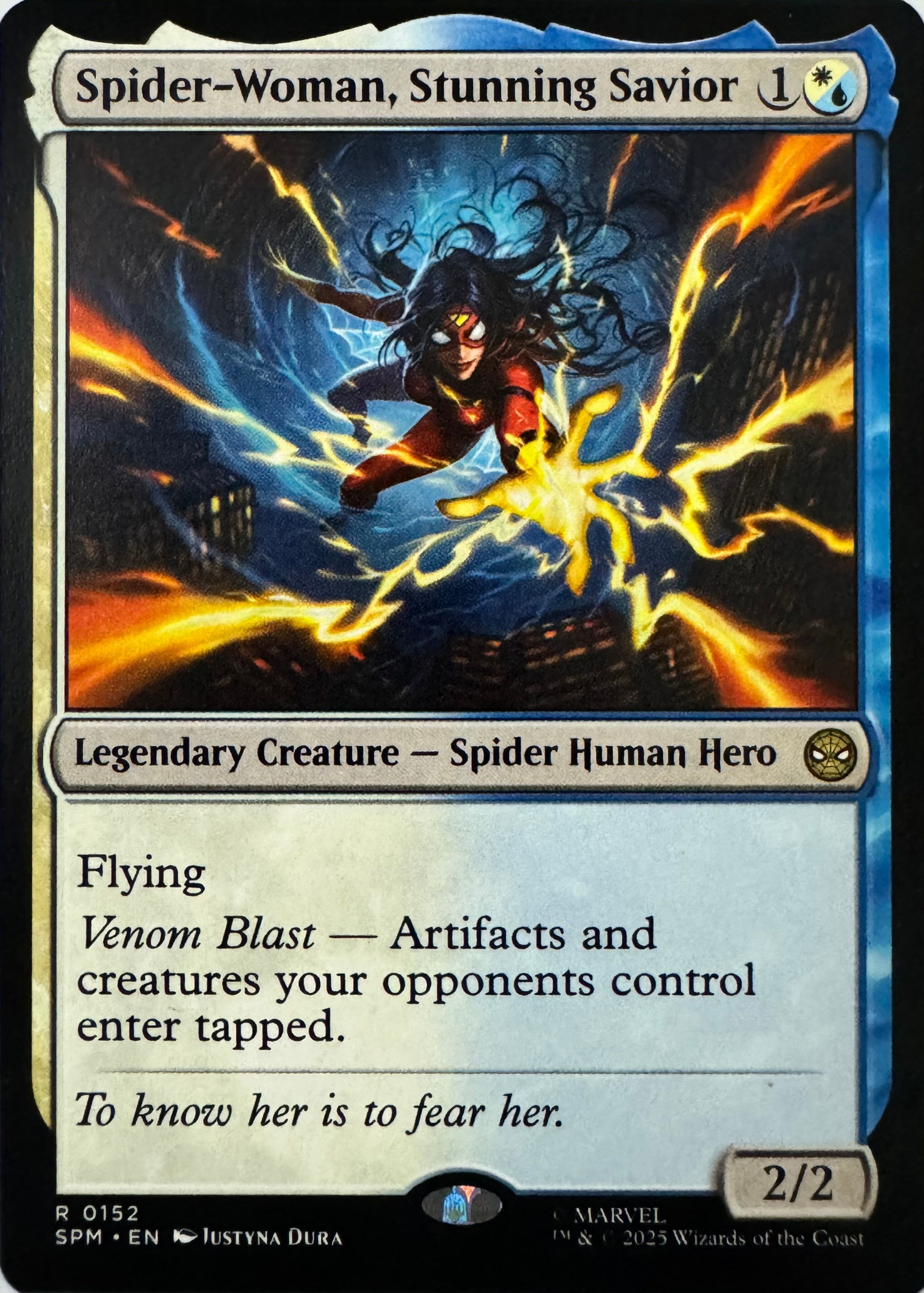 Magic Spider-Woman, Stunning Savior 0152 Rare