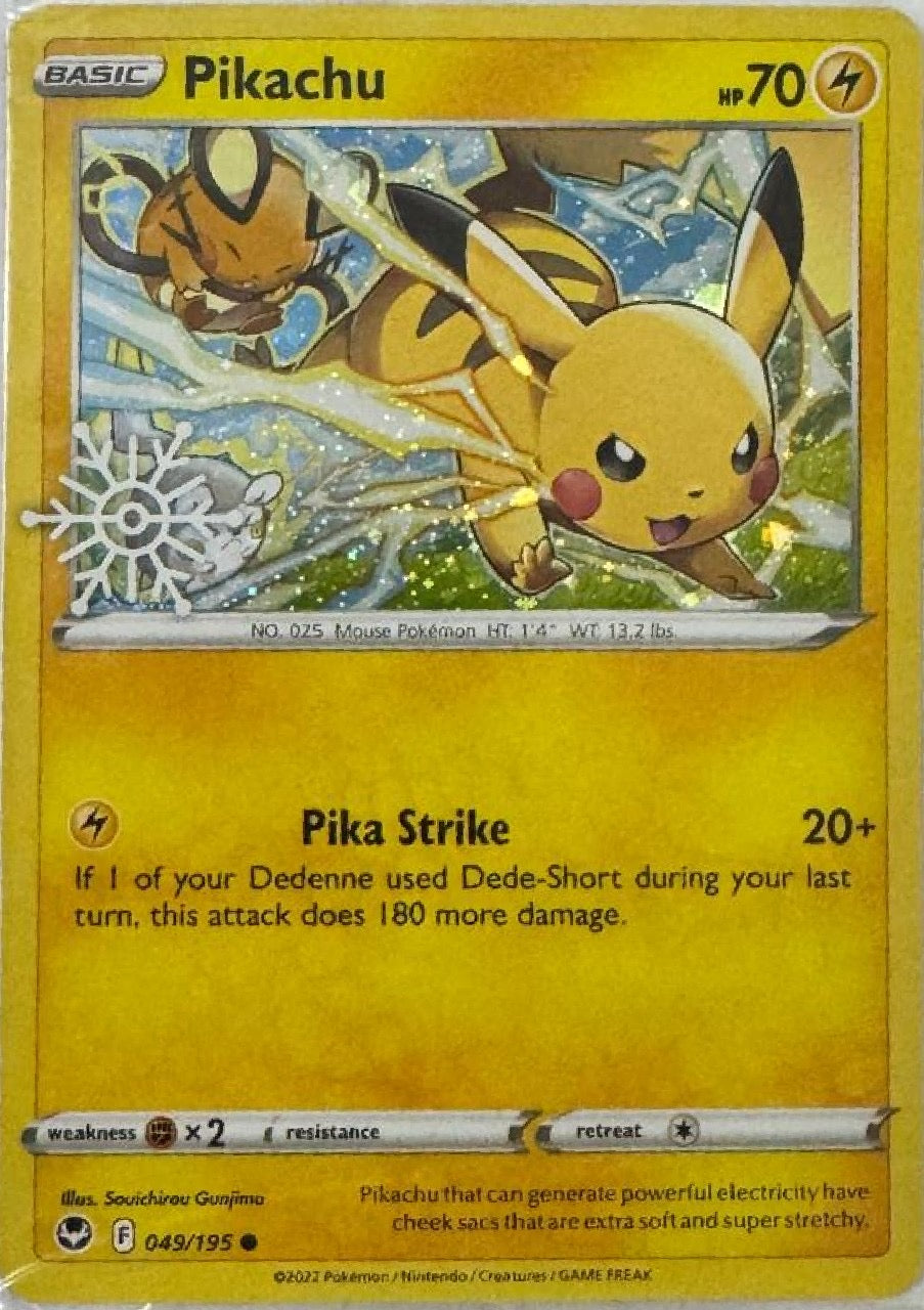 Pokemon Tcg 049/195 Pikachu holo
