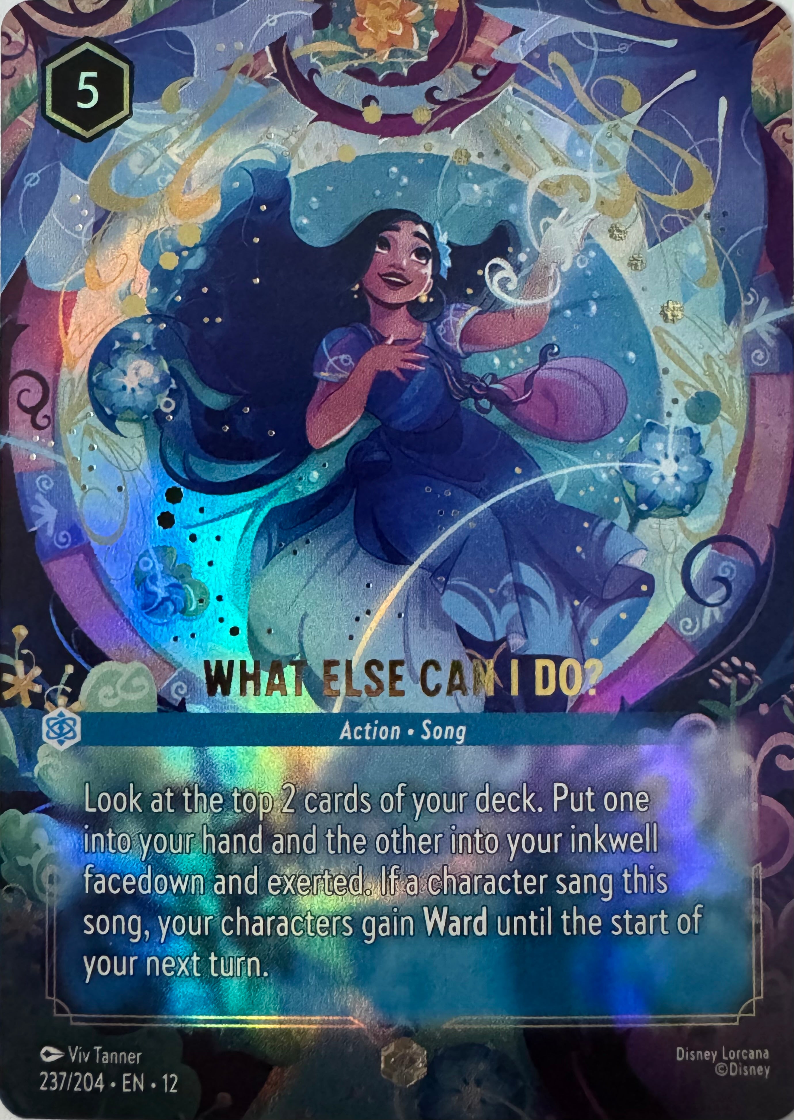 Disney Lorcana What Else Can I Do? 237/204 (Enchanted)