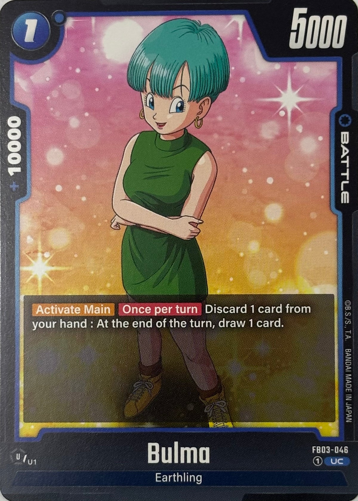 Dragon Ball Tcg Bulma Fb03-046