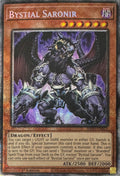Yugioh! Bystial Saronir Ra05-en023 1st Edition Starlight