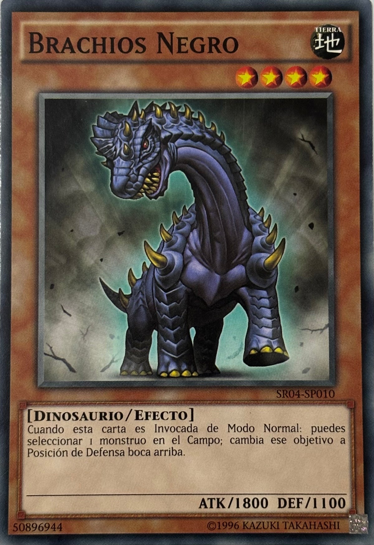 Yugioh! Brachos Negro Sr04-sp010