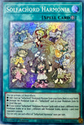 Yugioh! Solfachord Harmonia Angu-en024 Super Rare 1st Edition