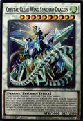 Yugioh!  Crystal clear wing synchro dragon LAVD-ENS32 1st Edition