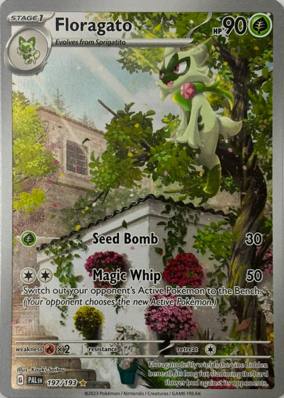 Pokemon Tcg Floragato 197/193