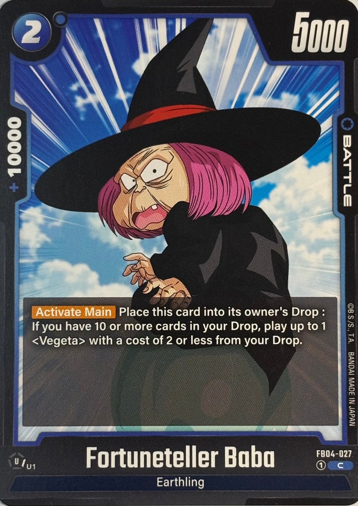 Dragon Ball Tcg Fortuneteller Baba Fb04-027