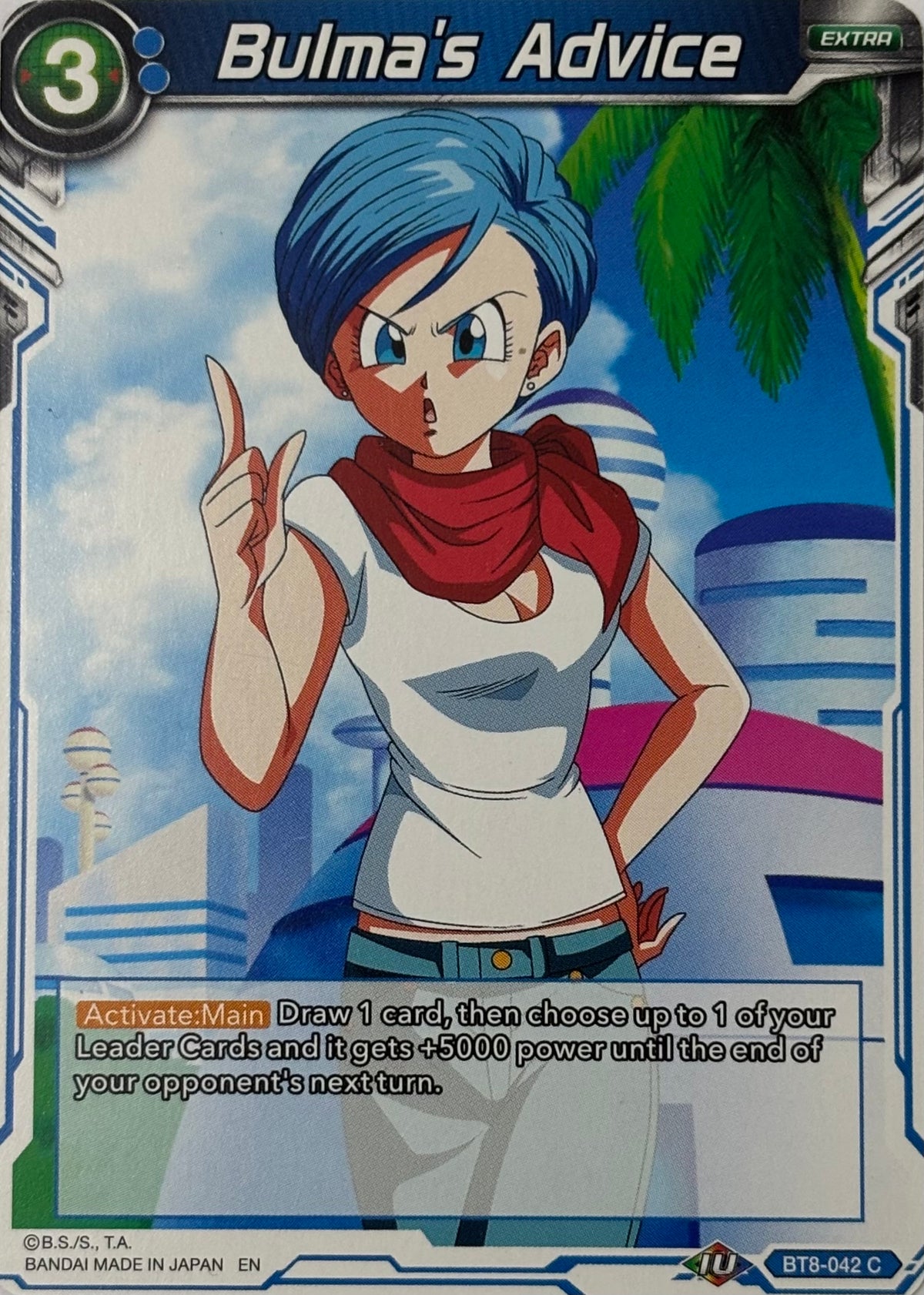 Dragon Ball Tcg Bulma’s Advice Bt8-042