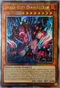 Yugioh! Snake-Eyes Diabellstar Lede-en011 1st edition Quarter Century