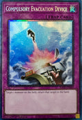 Yugioh! Compulsory Evacuation Device Ra01-en069 Collector Rare 1st edition