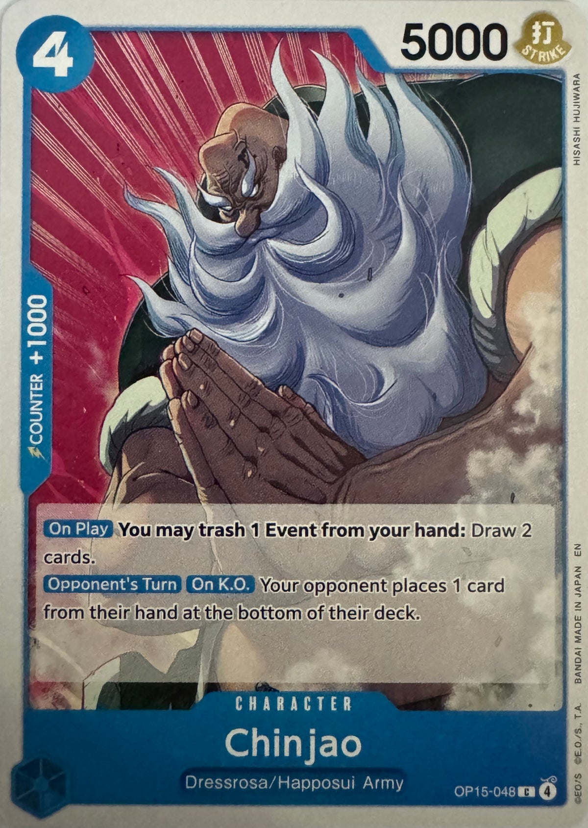 One Piece Tcg Chinjao Op15-048