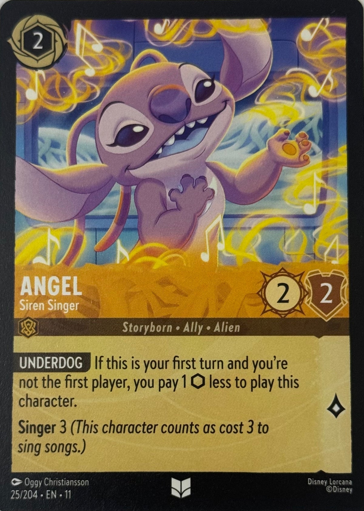 Disney Lorcana Angel 25/204