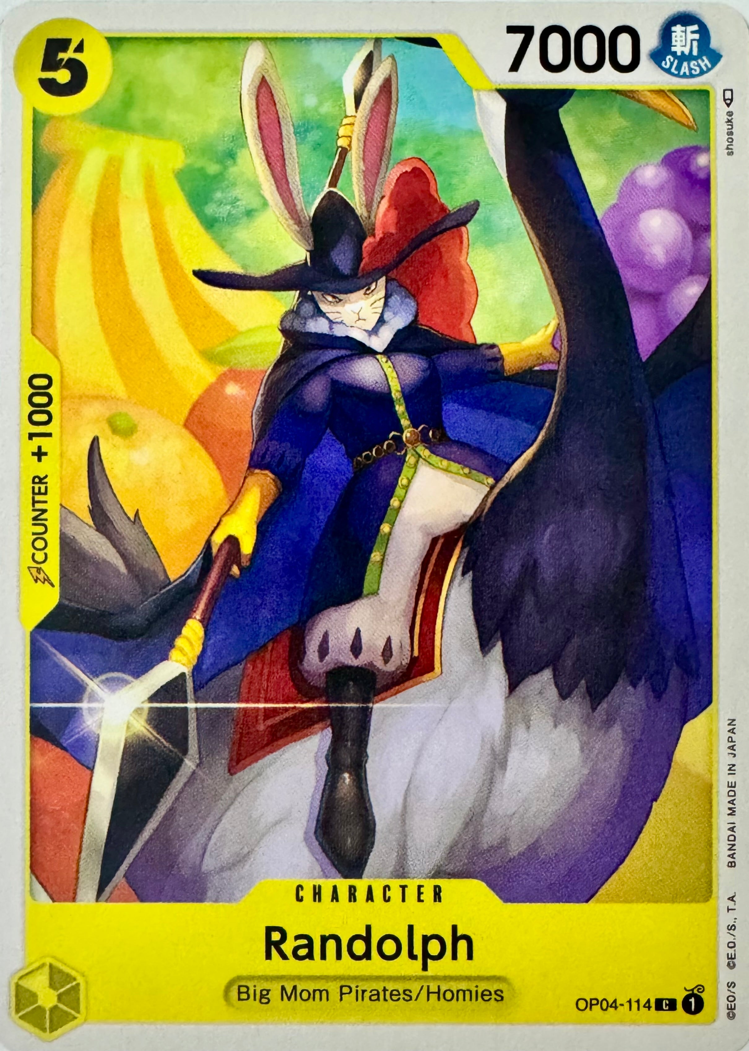 One Piece Tcg Randolph Op04-114