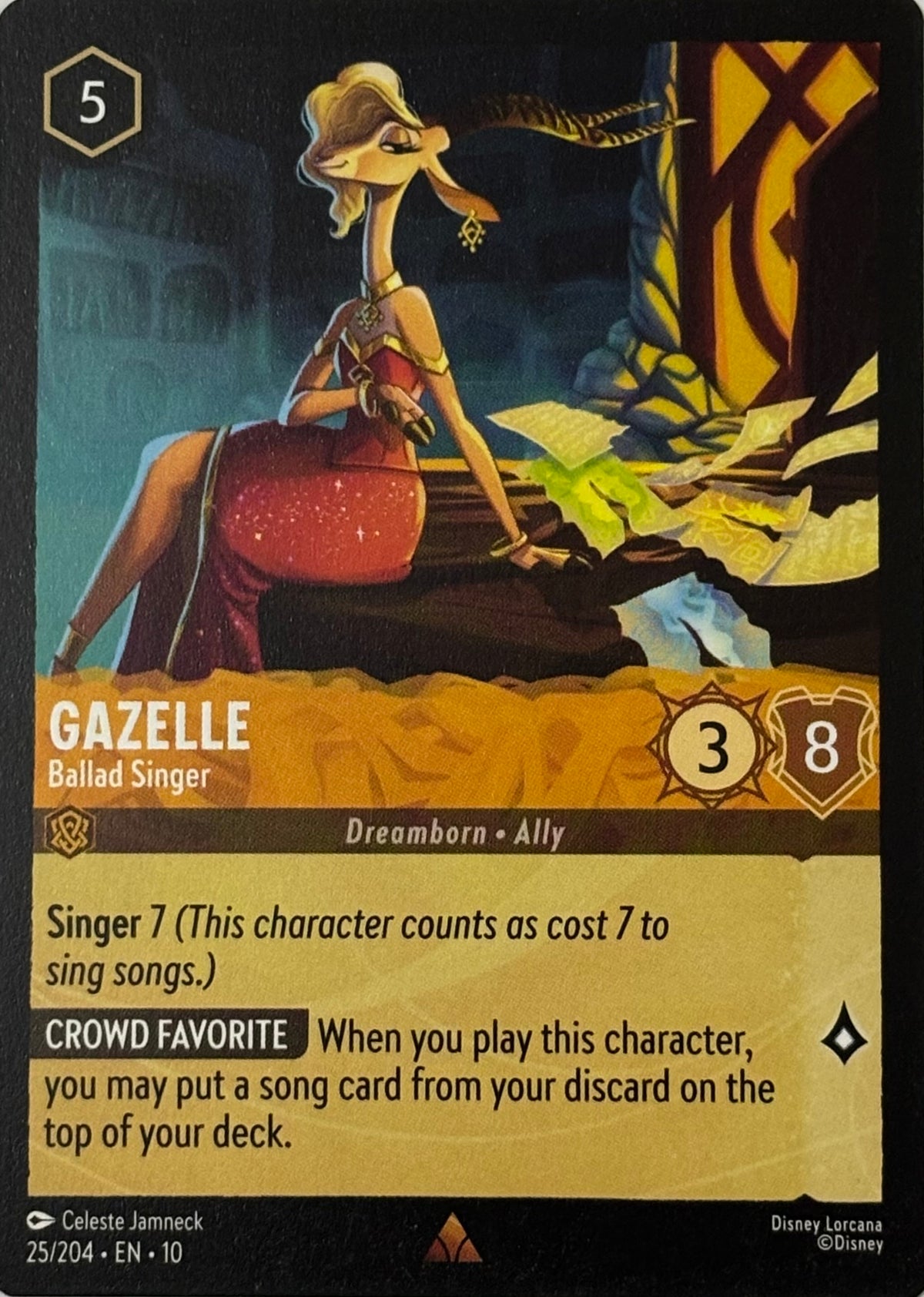 Disney Lorcana Gazelle 25/204