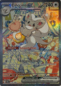 Pokemon Tcg Cinccino ex 119/086 Special Illustration rare