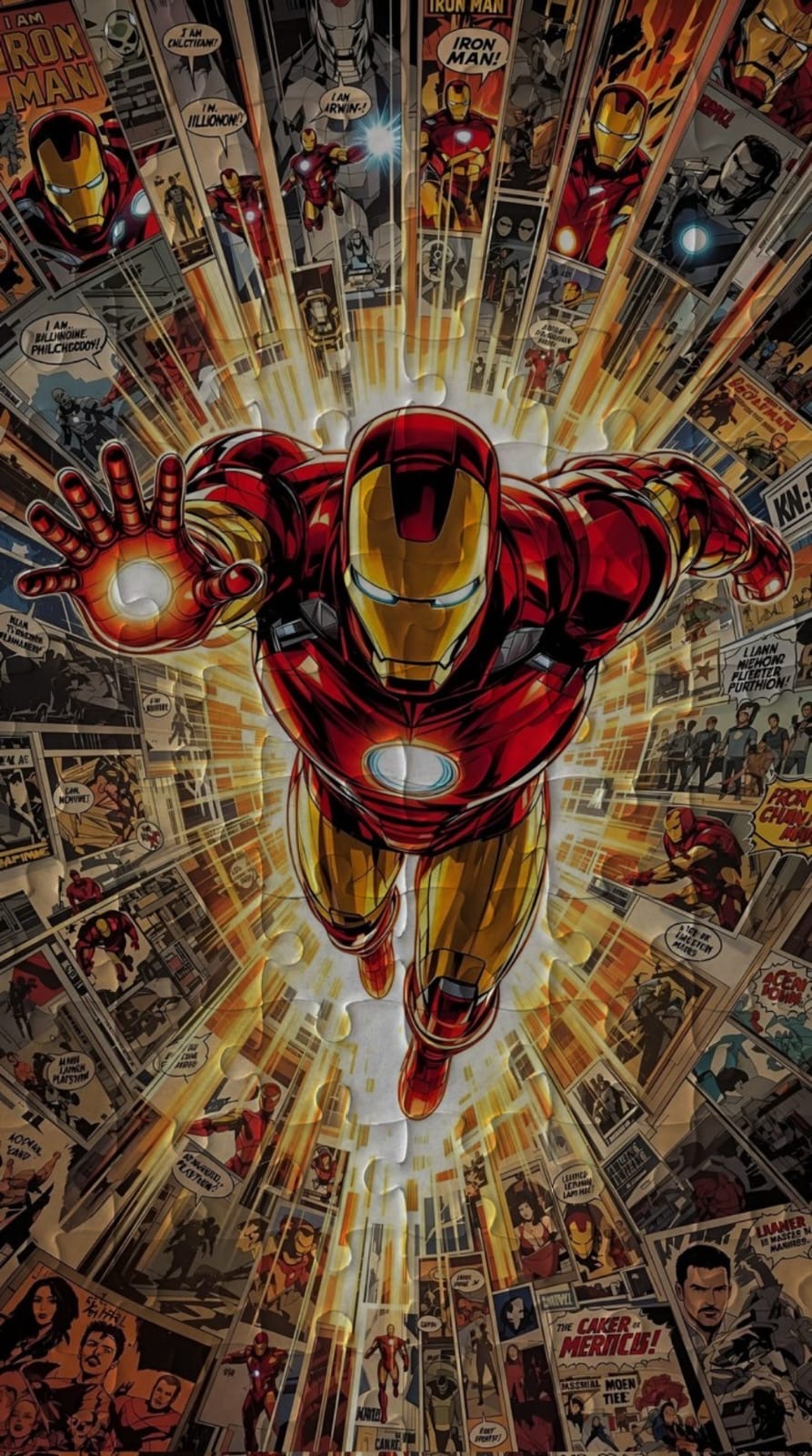 Rompecabezas Iron Man Marvel 120 Piezas