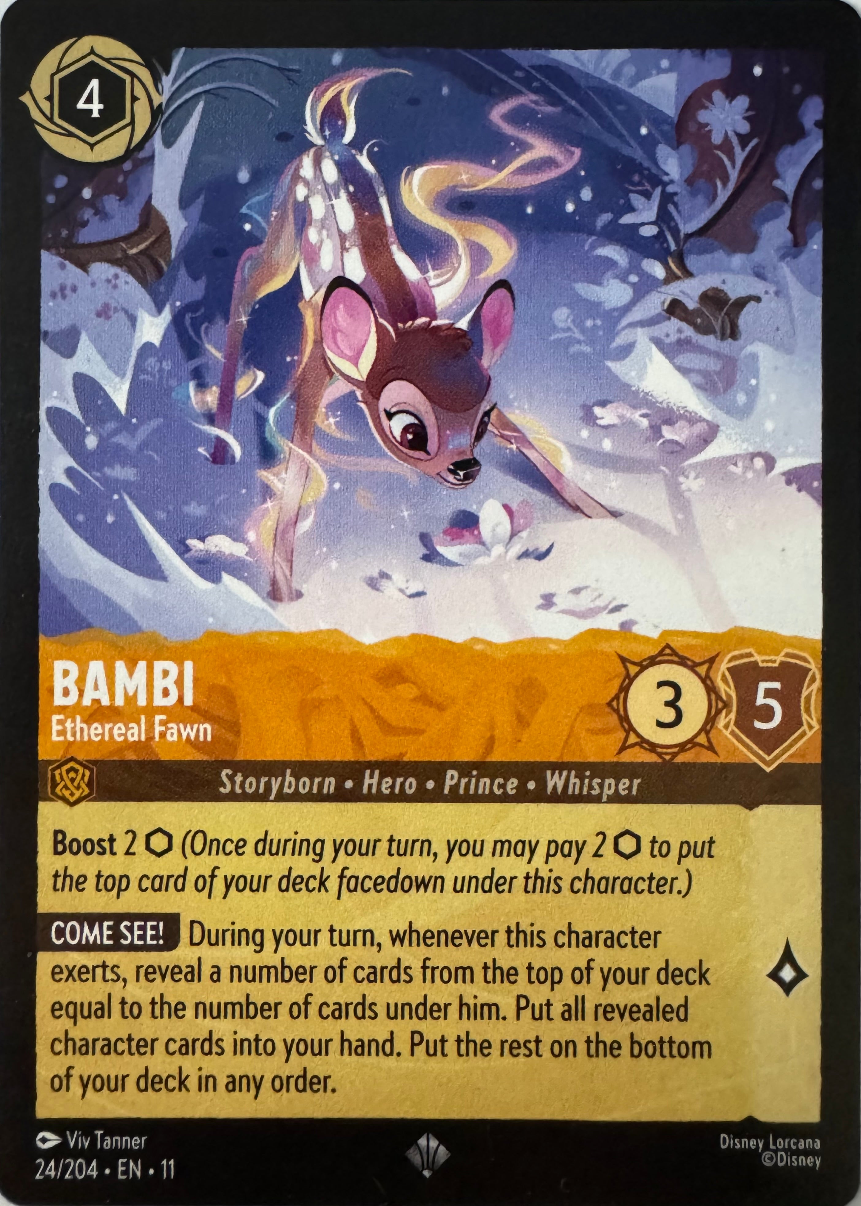 Disney Lorcana Bambi 24/204
