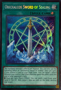 Yugioh! Orichalcos Sword Of Sealing Mamo-en022 1st edition Secret rare