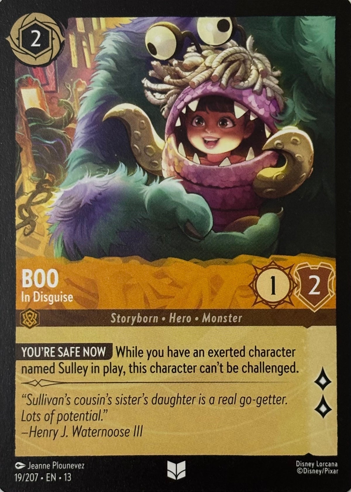Disney Lorcana Boo 19/207